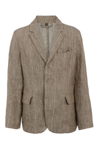 Veste en lin - Beige - Emporio Armani