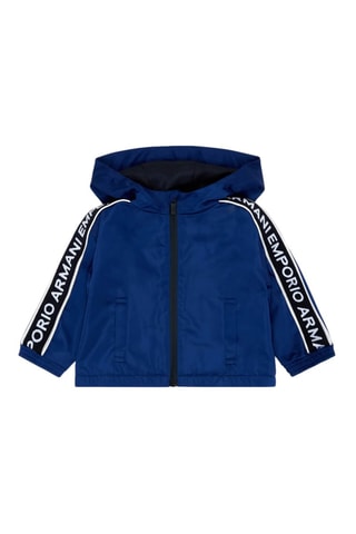 Veste à capuche - Bleu électrique - Emporio Armani