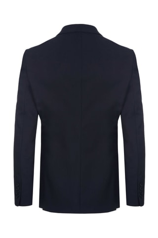 Veste en laine vierge - Bleu marine - Emporio Armani