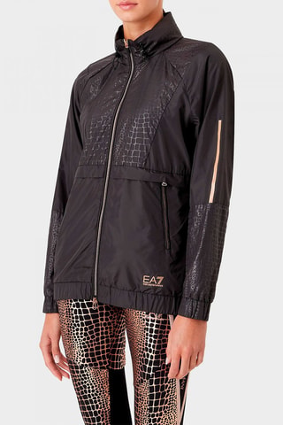 Veste à capuche intégrée - Noir