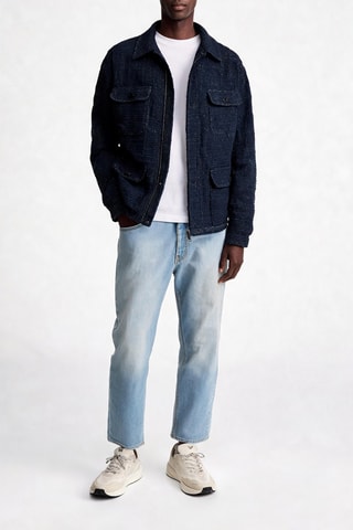 Veste en jean - Bleu foncé - Emporio Armani