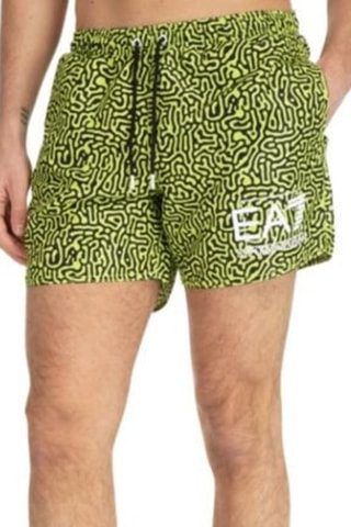 Short de bain - Vert citron - EA7