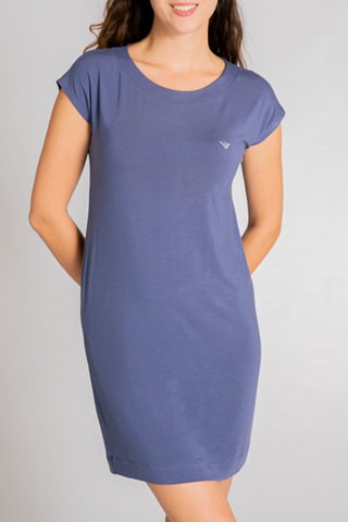 Chemise de nuit - Bleu marine - Emporio Armani