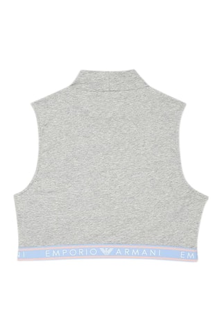 Crop top - Gris chiné - Emporio Armani