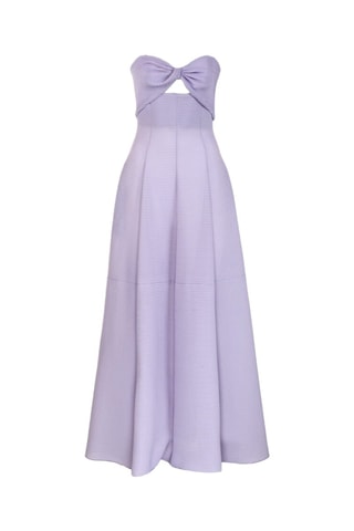 Robe bustier - Violet - Emporio Armani