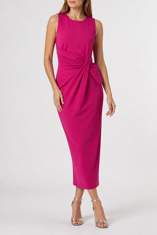 Robe midi - Fuchsia - Emporio Armani
