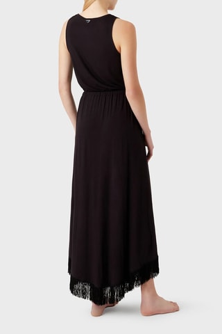 Robe de plage - Noir - Emporio Armani