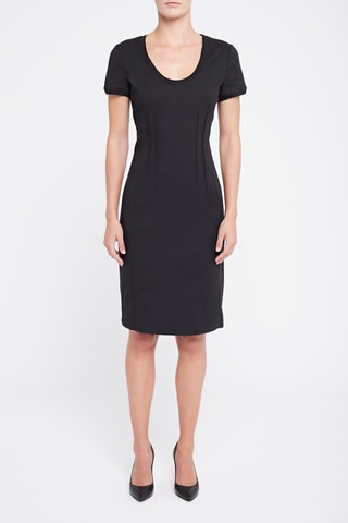 Robe droite  - Noir - Emporio Armani