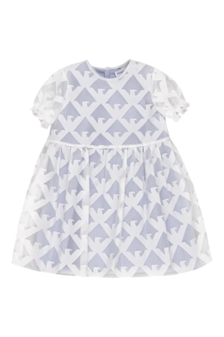 Robe - Mauve et blanc - Emporio Armani