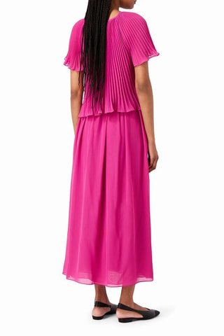 Robe midi - Fuchsia - Emporio Armani