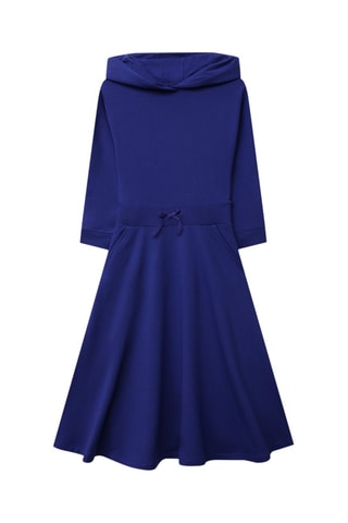 Robe à capuche - Bleu foncé - Emporio Armani