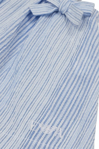 Robe et bloomer - Bleu clair et blanc