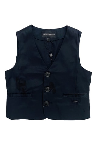 Gilet de costume - Bleu marine - Emporio Armani