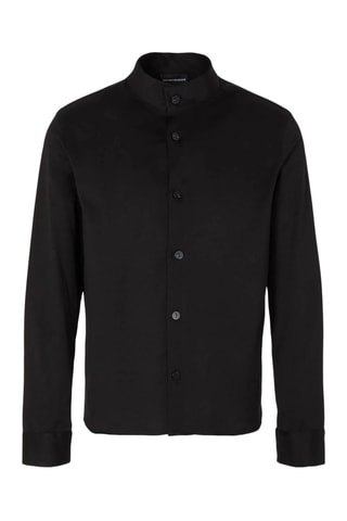 Chemise regular - Noir - Emporio Armani