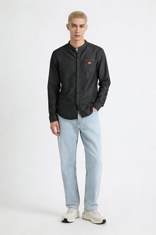 Chemise - Noir chiné - Emporio Armani