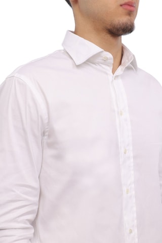 Chemise slim - Blanc - Emporio Armani
