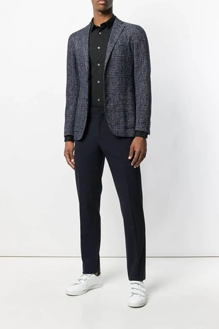 Chemise regular - Noir - Emporio Armani