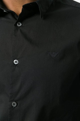 Chemise regular - Noir - Emporio Armani