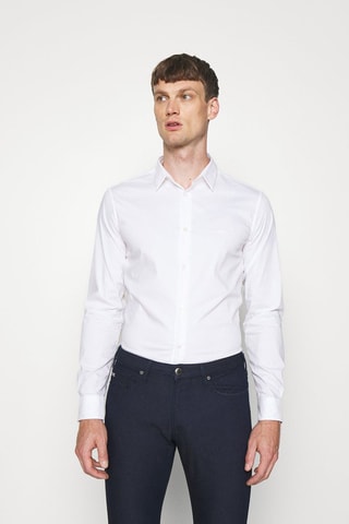 Chemise regular - Blanc - Emporio Armani