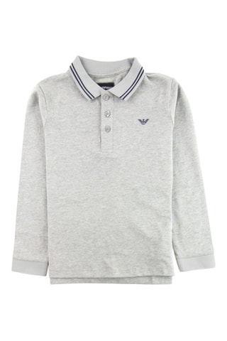 Polo - Gris chiné - Emporio Armani