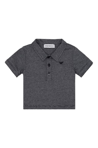 Polo - Bleu marine et gris