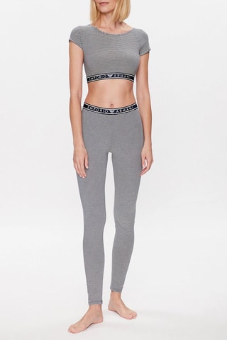 Legging taille haute - Bleu marine - Emporio Armani