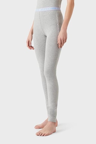 Legging Hoge Taille - Gemêleerd Grijs - Emporio Armani
