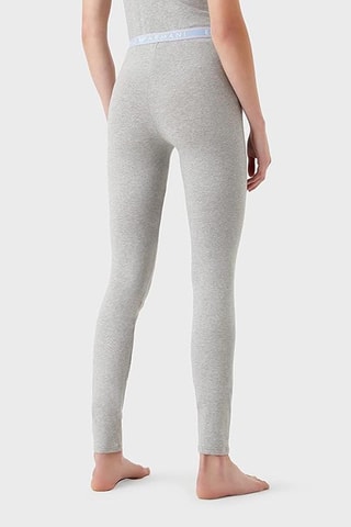 Legging Hoge Taille - Gemêleerd Grijs - Emporio Armani