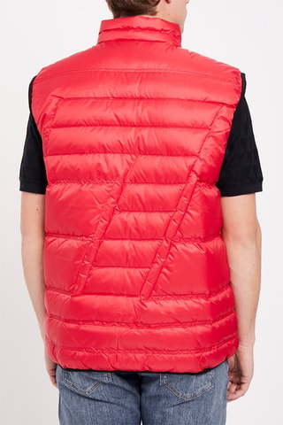 Doudoune sans manches - Rouge