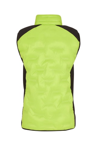 Doudoune sans manches - Vert et noir