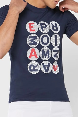 T-shirt - Bleu marine - Emporio Armani