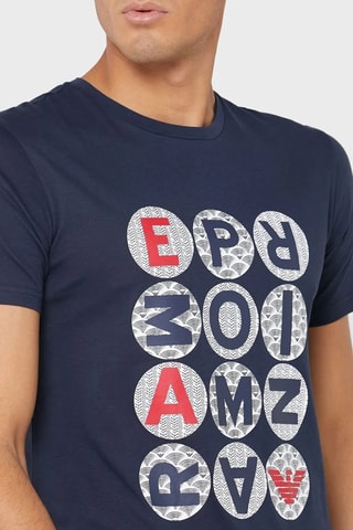 T-shirt - Bleu marine - Emporio Armani