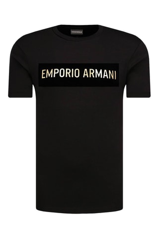T-shirt regular - Noir - Emporio Armani