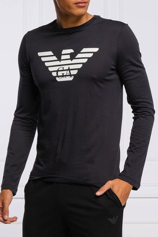 T-shirt regular - Bleu nuit - Emporio Armani