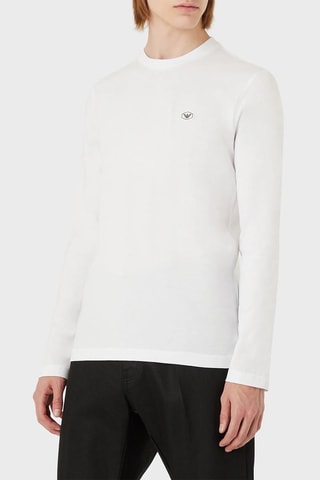T-shirt regular - Blanc - Emporio Armani