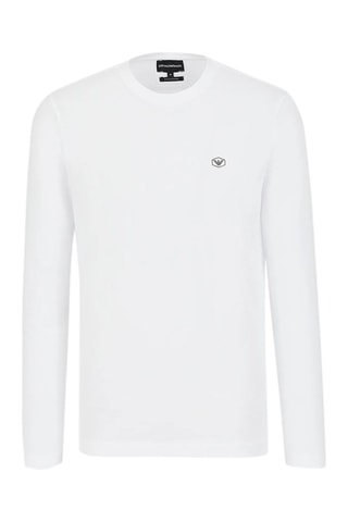 T-shirt regular - Blanc - Emporio Armani
