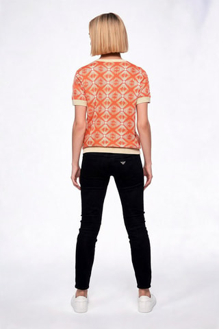 T-shirt - Orange - Emporio Armani