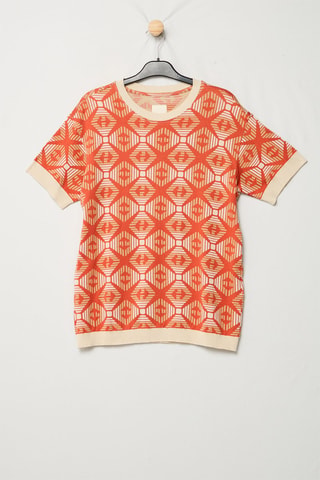 T-shirt - Orange - Emporio Armani