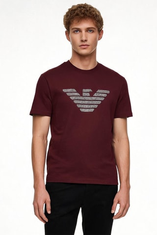 T-shirt - Bordeaux - Emporio Armani