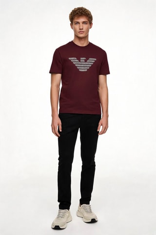 T-shirt - Bordeaux - Emporio Armani
