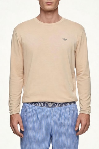 T-shirt - Beige - Emporio Armani