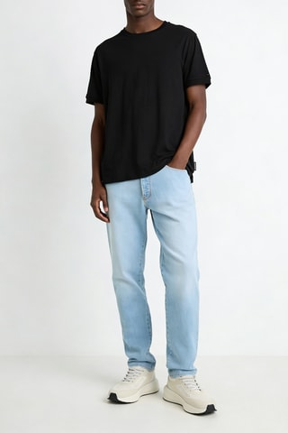 T-shirt regular - Noir - Emporio Armani