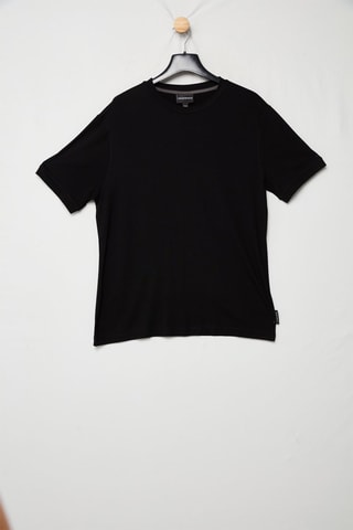 T-shirt regular - Noir - Emporio Armani