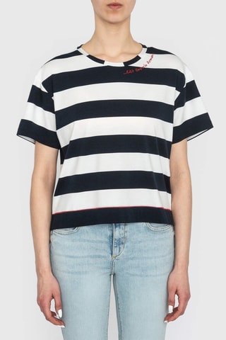 T-shirt - Blanc et noir