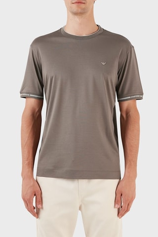 T-shirt - Taupe - Emporio Armani