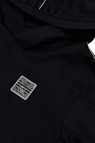 T-shirt à capuche - Bleu marine