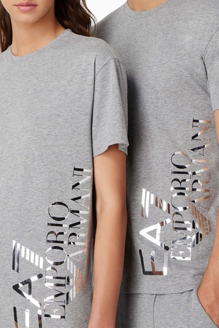 T-shirt - Gris clair chiné