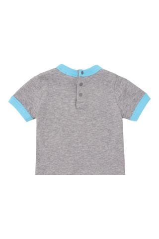 T-shirt Schtroumpfette et Schtroumpf Maladroit Les Schtroumpfs - Gris foncé chiné