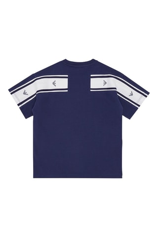 T-shirt - Bleu marine et blanc