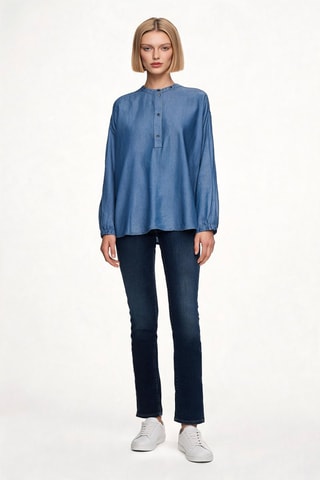 Blouse - Bleu cobalt - Emporio Armani